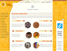 Tablet Screenshot of kashmir-handicrafts.com